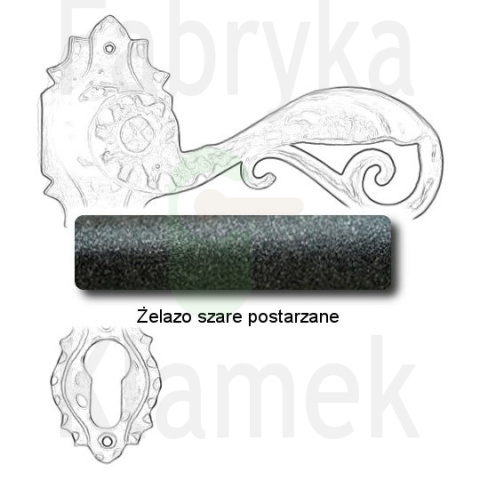 żelazo szare postarzane żelazo szare postarzane