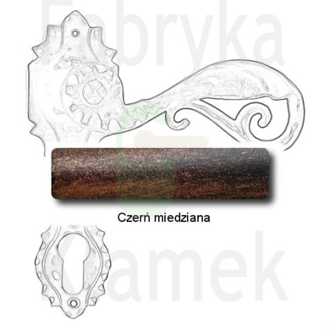 czerń miedziana czerń miedziana