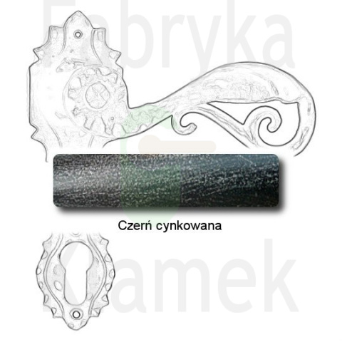 czerń cynkowana czerń cynkowana