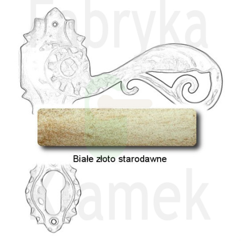 białe złoto starodawne białe złoto starodawne