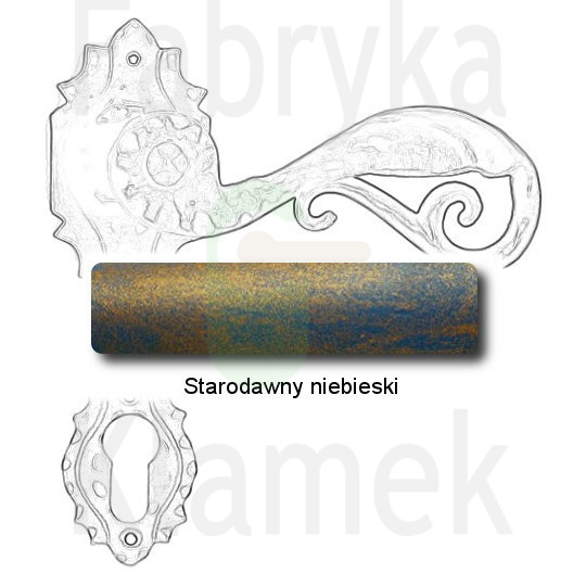 starodawny niebieski starodawny niebieski