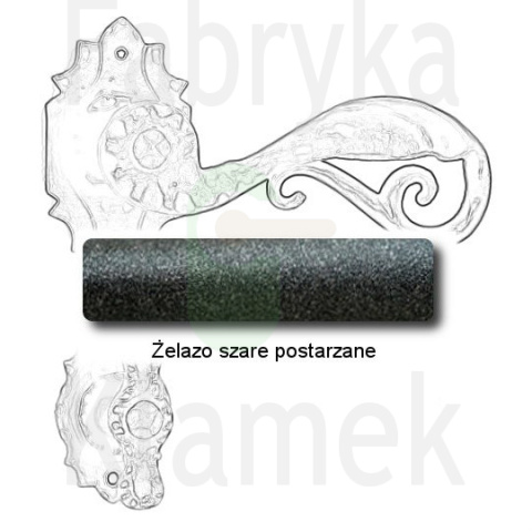 żelazo szare postarzane żelazo szare postarzane