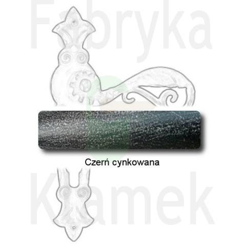 czerń cynkowana czerń cynkowana