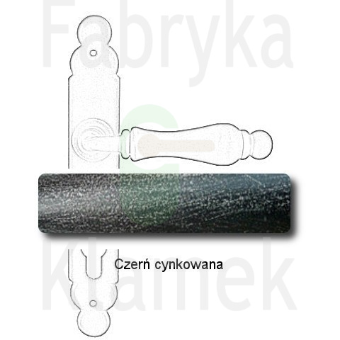czerń cynkowana czerń cynkowana