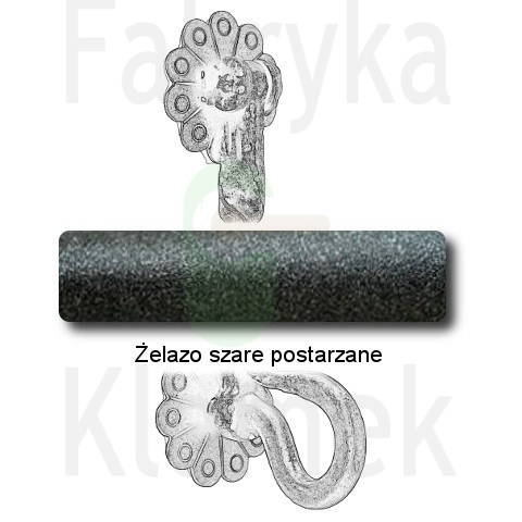 żelazo szare postarzane żelazo szare postarzane
