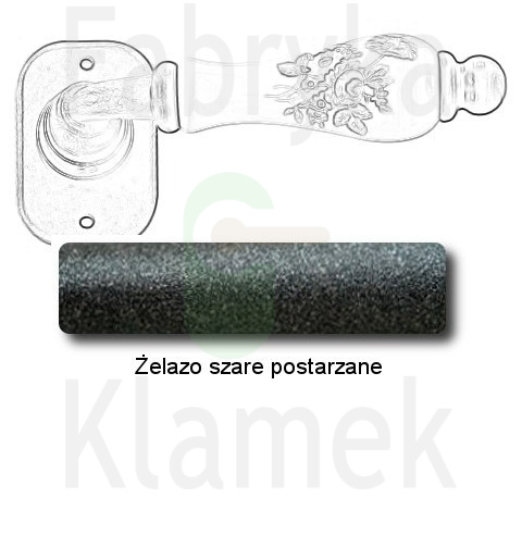 żelazo szare postarzane żelazo szare postarzane