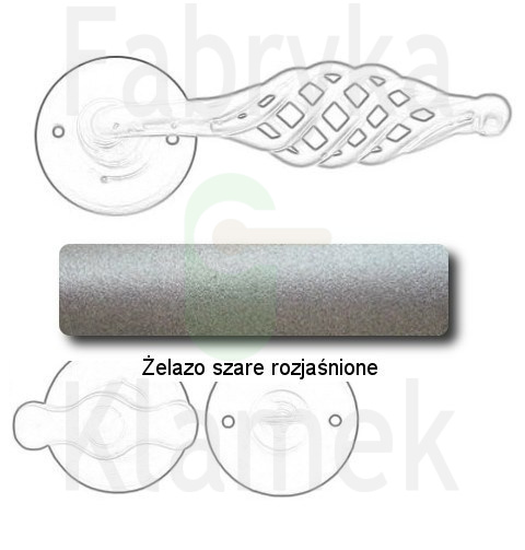 żelazo szare rozjaśnione żelazo szare rozjaśnione