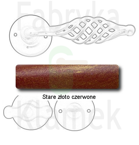 stare złoto czerwone stare złoto czerwone