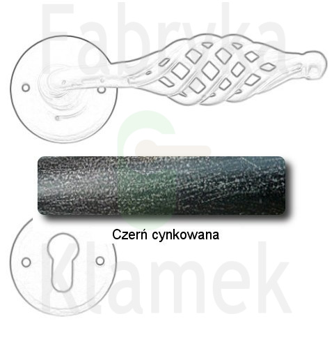 czerń cynkowana czerń cynkowana