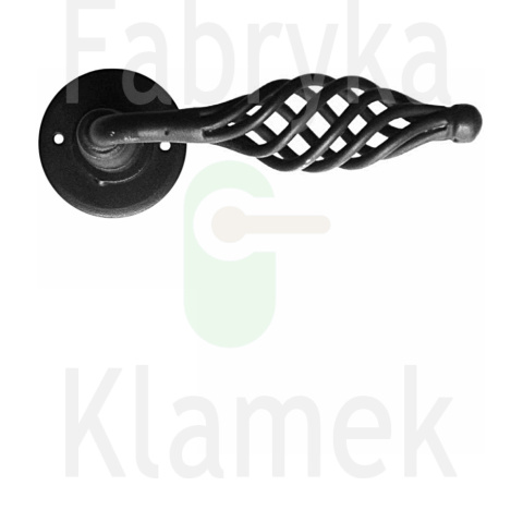 Klamka Budapest 2799 kolor czerń starodawna Klamka Budapest 2799 kolor czerń starodawna
