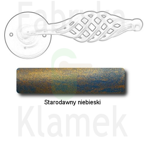 Klamka Budapest 2799 Klamka Budapest 2799