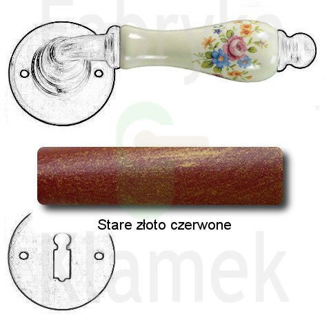 stare złoto czerwone stare złoto czerwone