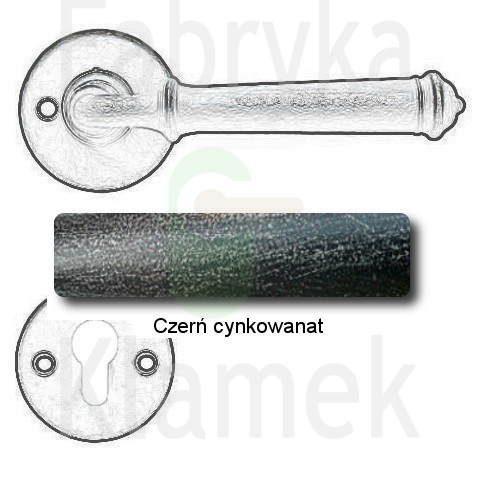 czerń cynkowana czerń cynkowana
