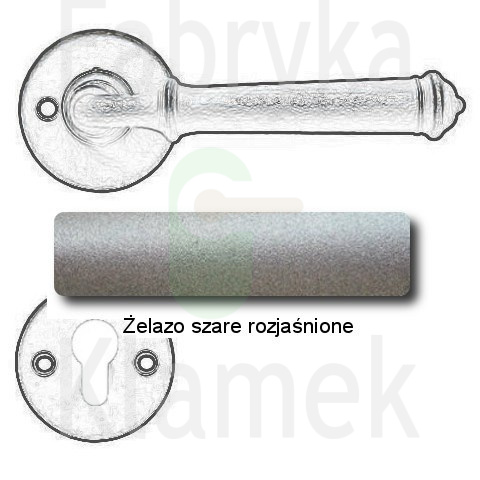 żelazo szare rozjaśnione żelazo szare rozjaśnione