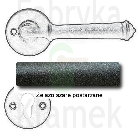 żelazo szare postarzane żelazo szare postarzane