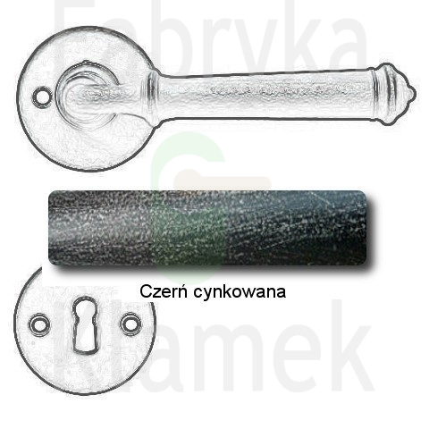czerń cynkowana czerń cynkowana