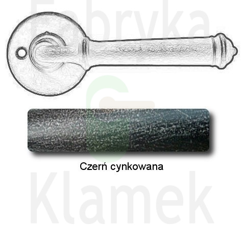 czerń cynkowana czerń cynkowana