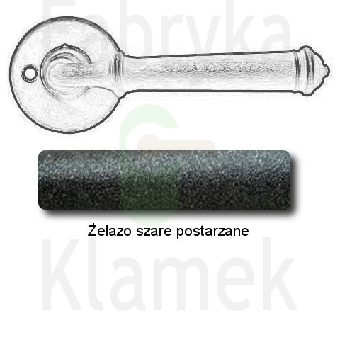 żelazo szare postarzane żelazo szare postarzane