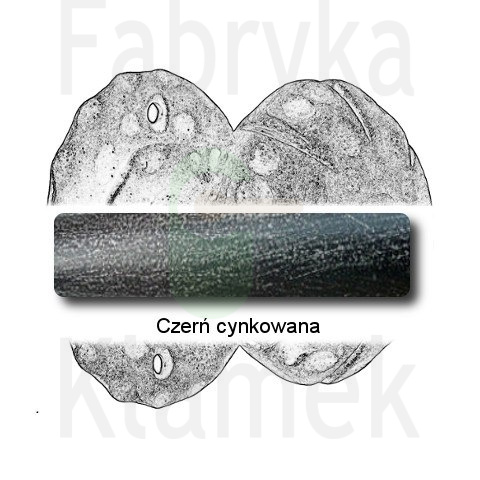 czerń cynkowana czerń cynkowana