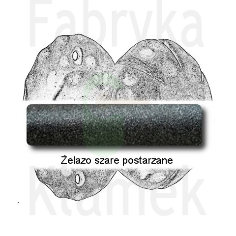 żelazo szare postarzane żelazo szare postarzane