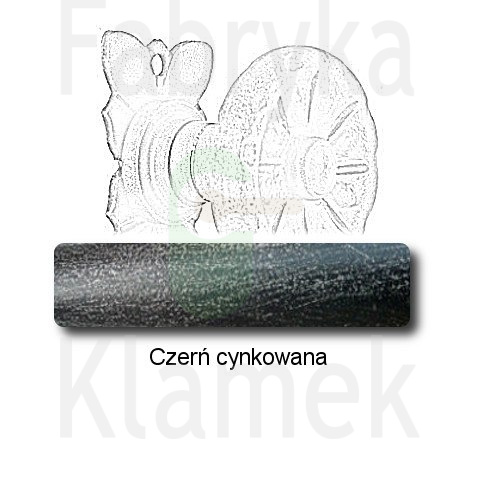 czerń cynkowana czerń cynkowana