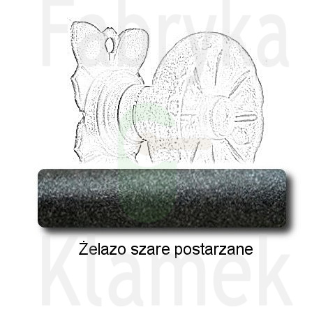 żelazo szare postarzane żelazo szare postarzane