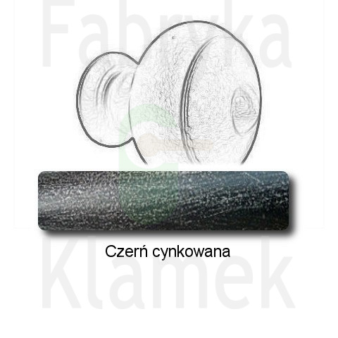 czerń cynkowana czerń cynkowana