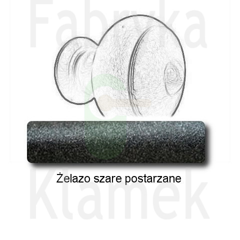 żelazo szare postarzane żelazo szare postarzane