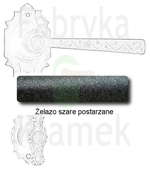 żelazo szare postarzane żelazo szare postarzane