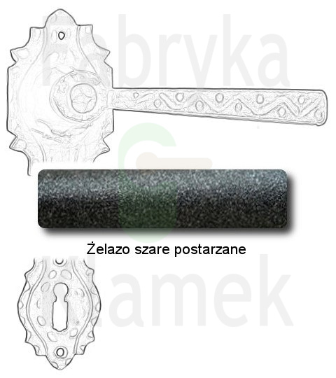 żelazo szare postarzane żelazo szare postarzane