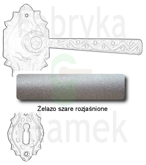 żelazo szare rozjaśnione żelazo szare rozjaśnione
