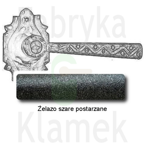 żelazo szare postarzane żelazo szare postarzane