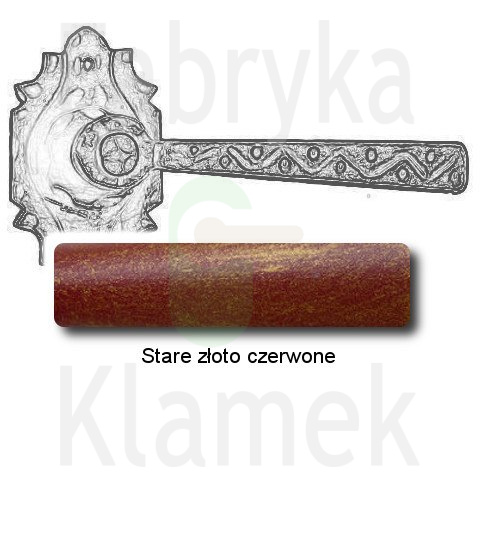 stare złoto czerwone stare złoto czerwone