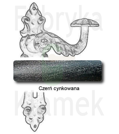 czerń cynkowana czerń cynkowana