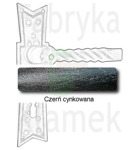 czerń cynkowana czerń cynkowana