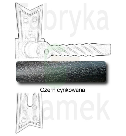 czerń cynkowana czerń cynkowana