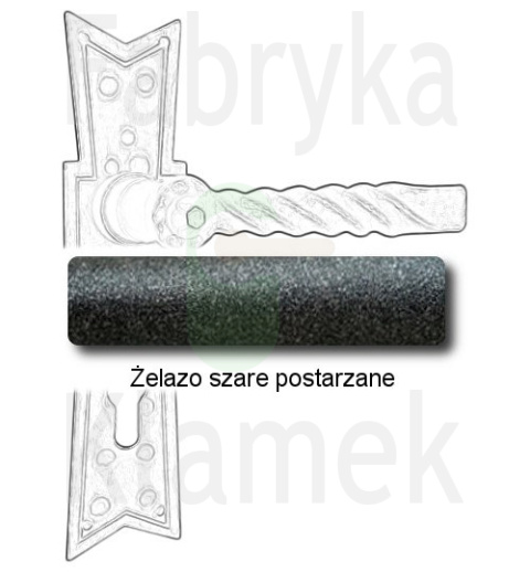 żelazo szare postarzane żelazo szare postarzane