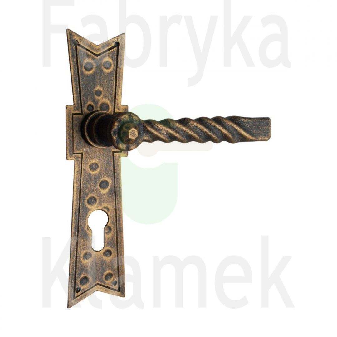 Klamka Parys 526 na wkładkę rozstaw 90 mm Klamka Parys 526 na wkładkę rozstaw 90 mm