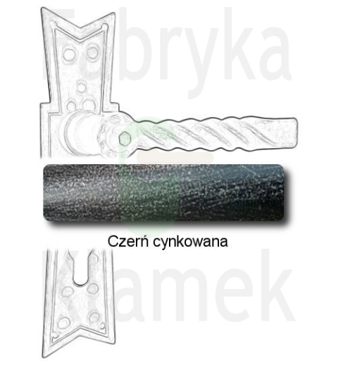 czerń cynkowana czerń cynkowana