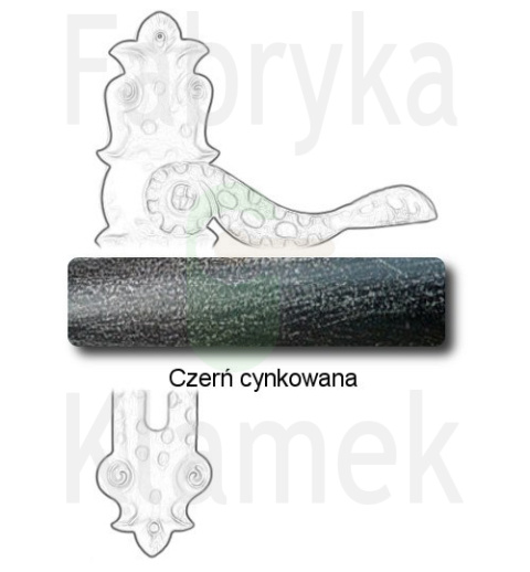 czerń cynkowana czerń cynkowana
