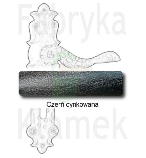 czerń cynkowana czerń cynkowana