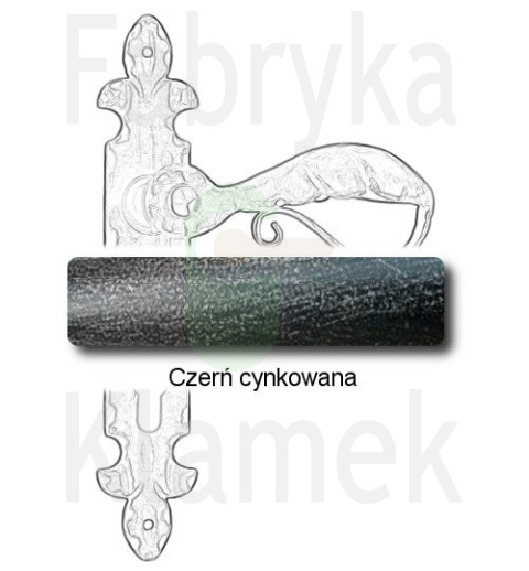 czerń cynkowana czerń cynkowana