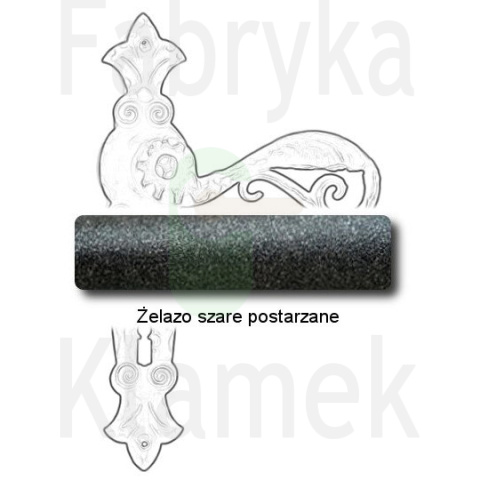 żelazo szare postarzane żelazo szare postarzane