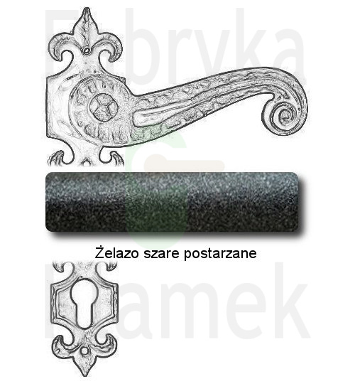 żelazo szare postarzane żelazo szare postarzane