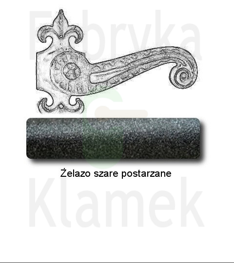 żelazo szare postarzane żelazo szare postarzane