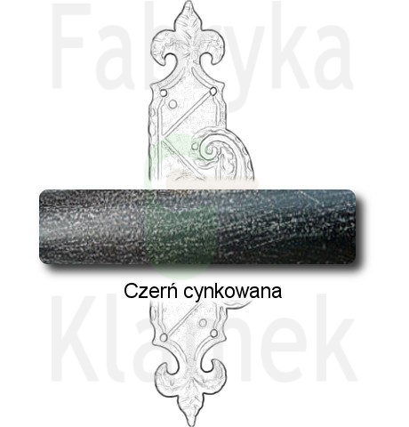 czerń cynkowana czerń cynkowana
