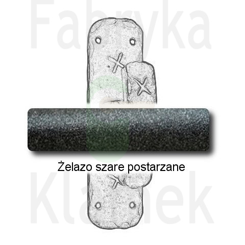żelazo szare postarzane żelazo szare postarzane