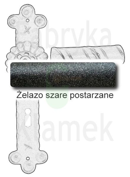 żelazo szare postarzane żelazo szare postarzane