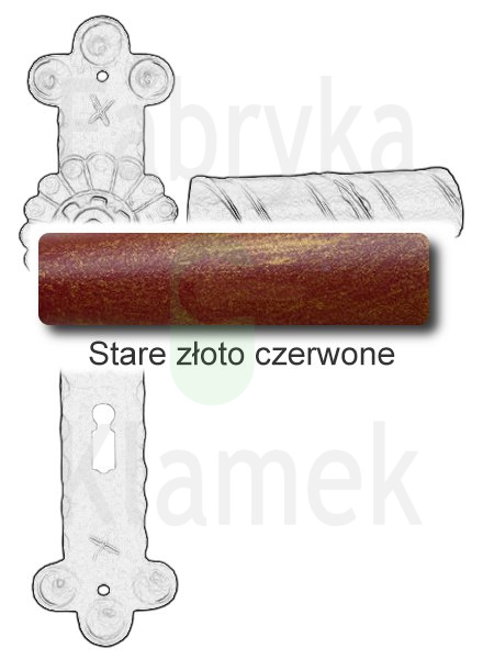 stare złoto czerwone stare złoto czerwone