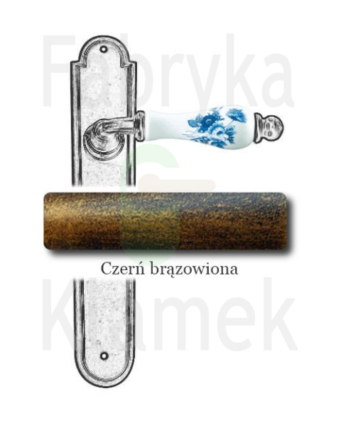 czerń brązowiona czerń brązowiona